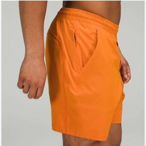 Men's Orange Athletic Shorts size M